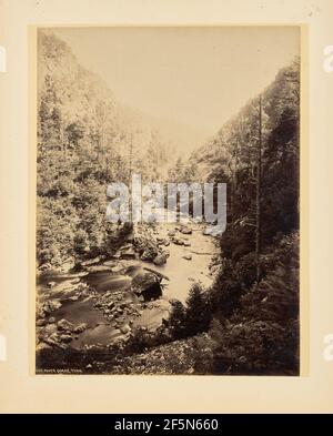 Doe River Gorge, Tennessee. John K. Hillers (amerikanisch, 1843 - 1925) Stockfoto