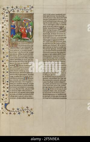 Das Haupt des Markus zeigte Kaius Marius und die Tötung von Marius. Boucicaut Master oder Workshop (Französisch, aktiv ca. 1390 - 1430) Stockfoto
