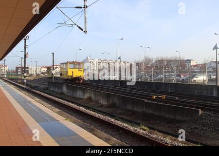 Trin Station Aveiro, CP, Portugal Stockfoto