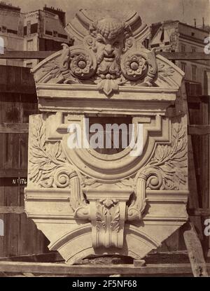 Tische saillantes. Galeries latérales du Grand Escalier.. Louis-Émile Durandelle (Französisch, 1839 - 1917) Stockfoto