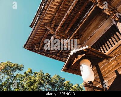 Hyogo, Japan, 8. November 2019: Das alte Schloss in japan Stockfoto