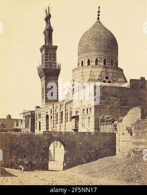Die Moschee des Emeer Akhoor, Kairo. Francis Frith (Englisch, 1822 - 1898) Stockfoto