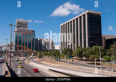 RIO DE JANEIRO, BRASILIEN - 20. AUGUST 2015: Rathaus von Rio de Janeiro. Es liegt in der Nähe des Stadtzentrums. Stockfoto