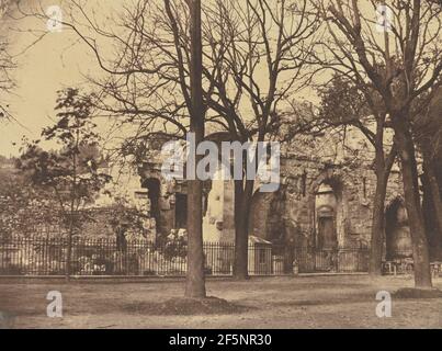 Nimes. Temple de Diane... Édouard Baldus (Französisch, geboren Deutschland, 1813 - 1889) Stockfoto