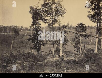 Schlachtfeld von Resacca, Georgien, Nr. 2. George N. Barnard (amerikanisch, 1819 - 1902) Stockfoto