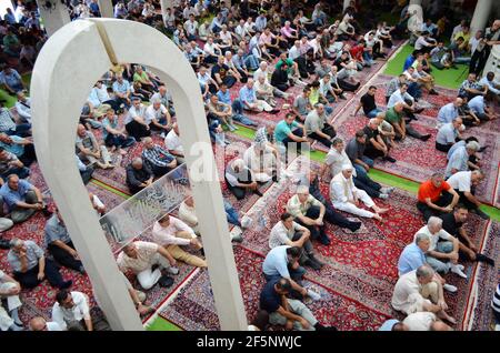 Islamisches Zentrum, Moschee, in Zagreb, Kroatien Stockfoto