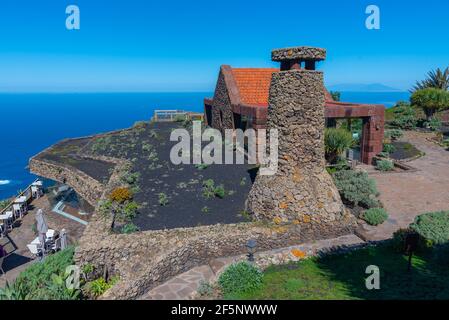 Mirador de La Pena auf der Insel El Hierro, Kanarische Inseln, Spanien. Stockfoto