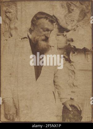 Auguste Rodin. Gertrude Käsebier (Amerikanisch, 1852 - 1934) Stockfoto