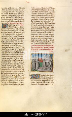 Die Auferweckung des Lazarus. Unbekannt Stockfoto