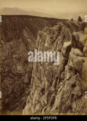 Die Royal Gorge. William Henry Jackson (Amerikanisch, 1843 - 1942) Stockfoto