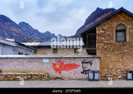 Dorf Zhongsi - das verlorene Dorf Stockfoto