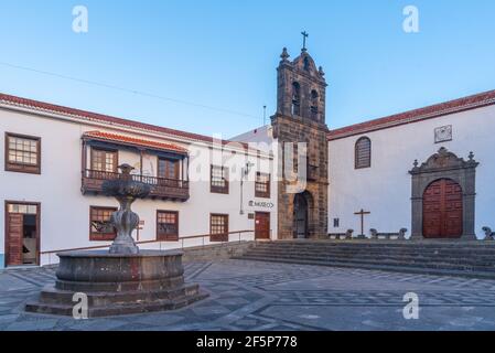 Königliches Kloster der Unbefleckten Empfängnis beherbergt museo Insular in Santa Cruz de La Palma, Kanarische Inseln, Spanien. Stockfoto