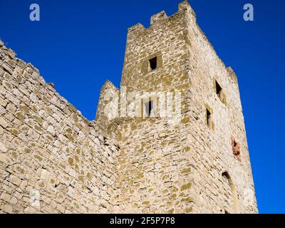 Clement's Tower. Genueser Festung, Stadt Feodosia, Krim Stockfoto