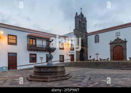 Königliches Kloster der Unbefleckten Empfängnis beherbergt museo Insular in Santa Cruz de La Palma, Kanarische Inseln, Spanien. Stockfoto