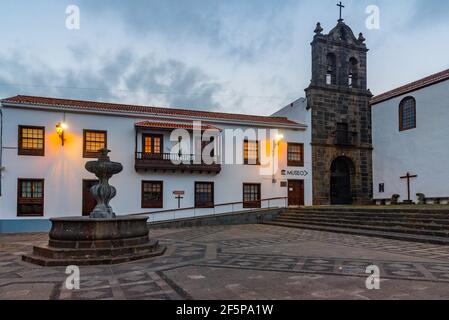 Königliches Kloster der Unbefleckten Empfängnis beherbergt museo Insular in Santa Cruz de La Palma, Kanarische Inseln, Spanien. Stockfoto