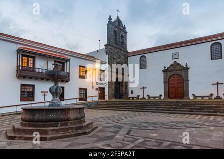 Königliches Kloster der Unbefleckten Empfängnis beherbergt museo Insular in Santa Cruz de La Palma, Kanarische Inseln, Spanien. Stockfoto