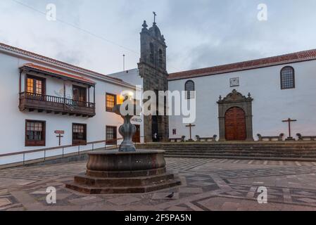 Königliches Kloster der Unbefleckten Empfängnis beherbergt museo Insular in Santa Cruz de La Palma, Kanarische Inseln, Spanien. Stockfoto