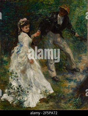 La Promenade. Pierre-Auguste Renoir (Französisch, 1841 - 1919) Stockfoto