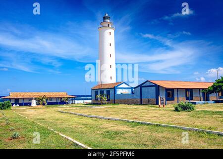 Leuchtturm Faro de Punta de Maisí, der östlichste Punkt Kubas. (Guantanamo) Stockfoto