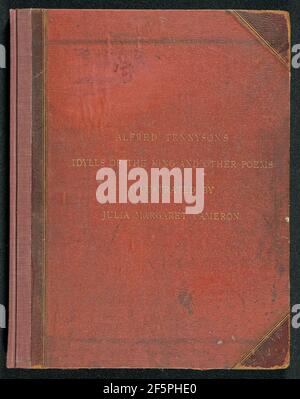 Illustrationen zu Tennysons Idyllen des Königs, und andere Gedichte.. Julia Margaret Cameron (Britin, geboren in Indien, 1815 - 1879) Stockfoto