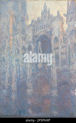 Das Portal der Kathedrale von Rouen im Morgenlicht. Claude Monet (Französisch, 1840 - 1926) Stockfoto