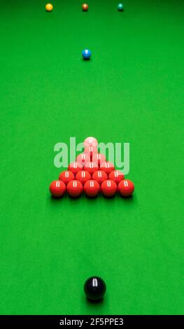 Snooker Stockfoto