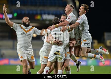 Leeds, England - 26th. März 2021 - während der Rugby League Betfred Super League Round 1 Catalan Dragons vs Hull Kingston Rovers at Emerald Headingley Stadium, Leeds, UK Dean Williams/Alamy Live News Stockfoto