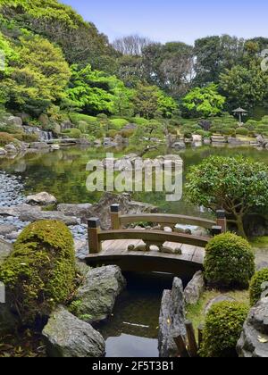 Ohori Park Japanischer Garten in Fukuoka, Japan Stockfoto