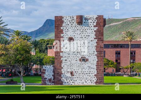 Torre del Conde in San Sebastian de la Gomera, Kanarische Inseln, Spanien. Stockfoto