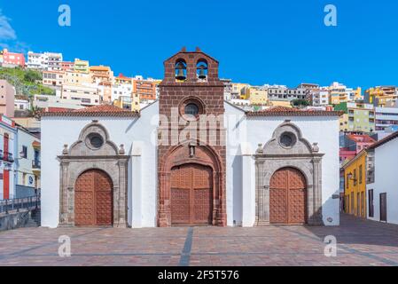 Kirche Mariä Himmelfahrt in San Sebastian de la Gomera, Kanarische Inseln, Spanien. Stockfoto