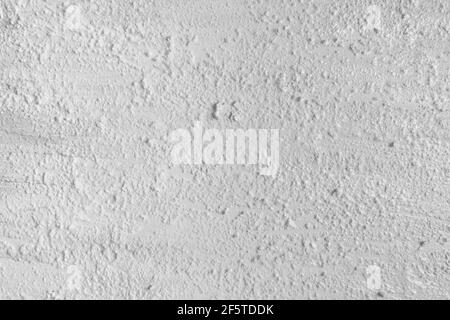 Weißer rustikaler Beton. Hintergrund Mit Wandtextur. Rau und grob. Stockfoto