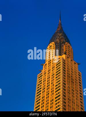 2004 HISTORISCHES CHRYSLER-GEBÄUDE (©WLLIAM VAN ALEN 1930) MIDTOWN MANHATTAN NEW YORK CITY USA Stockfoto