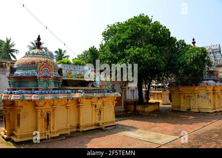 TEMPEL VON KUMBAKONAM Stockfoto