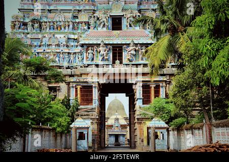 NATARAJA TEMPEL Stockfoto