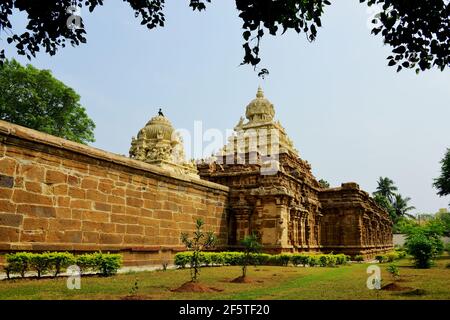 KANCHIPURAM TEMPEL Stockfoto