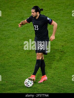 Emre Can (Deutschland) GES / Fussball / WM-Qualifikation: Deutschland - Island, 25.03.2021 Fußball: WM-Qualifikationsspiel: Deutschland gegen Island, Duisburg, Deutschland, 25. März 2021 Verwendung weltweit Stockfoto