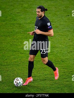 Emre Can (Deutschland) GES / Fussball / WM-Qualifikation: Deutschland - Island, 25.03.2021 Fußball: WM-Qualifikationsspiel: Deutschland gegen Island, Duisburg, Deutschland, 25. März 2021 Verwendung weltweit Stockfoto