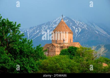 Kirche Des Heiligen Kreuzes, Osttürkei, Ostanatolien, Insel Ahtamar, Van Lake, Van Lake, Akdamar Island, Aghtamar Island, Ahtamar, Kirche des Heiligen Stockfoto