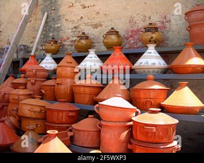 Al-Qayrawan ist die heutige Stadt Tunesien, die in der islamischen Kalifenzeit die Hauptstadt des Gouvernements Ifrīqiya war. Kairouan ist eine heilige Stadt Stockfoto