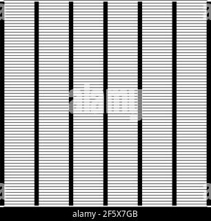 Quadratische Gitter, Gittergitter, Spaliervektor – Stock-Vektor-Illustration, Grafik Clip Art Stock Vektor