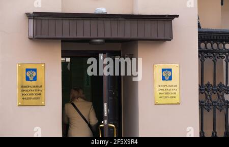 Russische Generalstaatsanwaltschaft 2021 Stockfoto