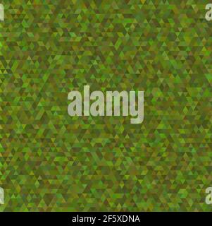 Hintergrund von verschiedenen Schattierungen von Grün. Der Vektor wird in einem polygonalen Stil erstellt. Leer für Tee-Hintergrund-Etikett. Stockfoto