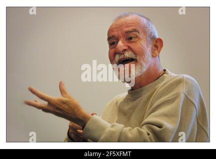 Athol Fugard...... Südafrikanischer Dramatiker in London.pic David Sandison 15/3/2002 Stockfoto
