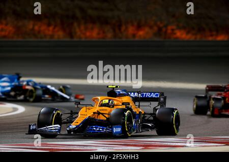 Sakhir, Bahrain. 28th Mär, 2021. Vom 26. Bis 28. März 2021 auf der, Bahrain., . International Circuit, in Sakhir, Bahrain - Foto DPPI Kredit: DPPI Media/Alamy Live News Stockfoto