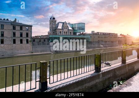 Das historische Stadtzentrum von Cambridge, Ontario, Kanada Stockfoto