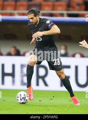 Emre CAN, DFB 23 im Spiel RUMÄNIEN, Deutschland. , . WM Quali, Saison 2020/2021, 28. März 2021 in Bukarest, Bukarest, Rumänien. Quelle: Peter Schatz/Alamy Live News Stockfoto