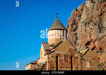 Surb Karapet (Johannes der Täufer) kirche des Klosters Noravank in Armenien Stockfoto