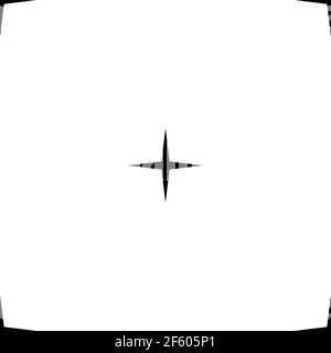 Wiederholbare, nahtlose Stern, Sternform Muster, Hintergrund - Stock Vektor Illustration, Grafik Clip Art Stock Vektor
