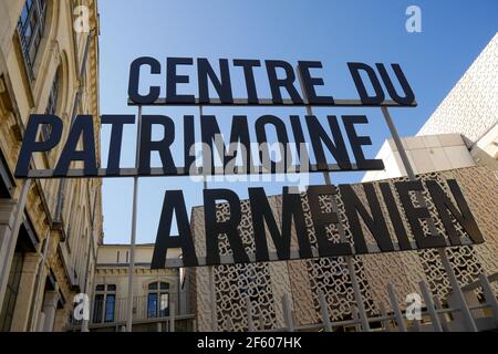 Armenian Heritage Centre, Valence, Drome, Frankreich Stockfoto