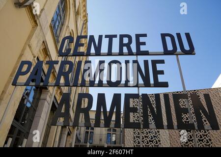 Armenian Heritage Centre, Valence, Drome, Frankreich Stockfoto